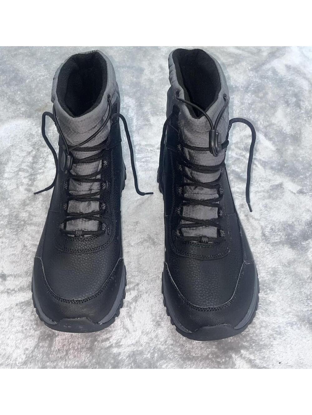 Merrell Winter Snow Boots Men 10.5 Black 200 Gram Insulated Performance Footware - Picture 4 of 8